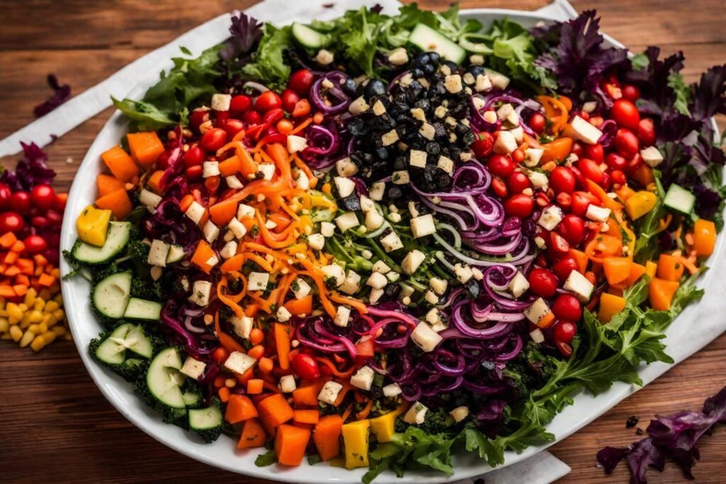 Health Benefits of a Nutrient-Dense Rainbow Salad